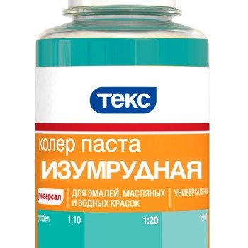 Колер паста №05 изумрудная, 0.1л УНИВЕРСАЛ
