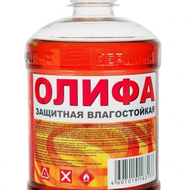 Купить "Вершина" Олифа защитная влагостойкая 0,5 л (1\20) в магазине СтройРесурс Купить краски, лак, пирилакс, Tikkivala, Tikkurila